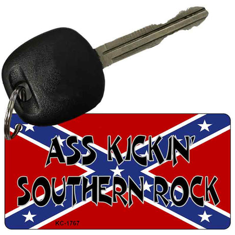 Ass Kickin Southern Rock Novelty Aluminum Key Chain KC-1767