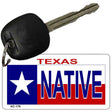 Native Texas Novelty Aluminum Key Chain KC-176