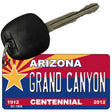 Grand Canyon Arizona Centennial State License Plate Tag Key Chain KC-1808