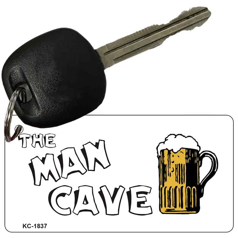 The Man Cave Novelty Aluminum Key Chain KC-1837