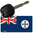 Queensland Flag Novelty Aluminum Key Chain KC-1846