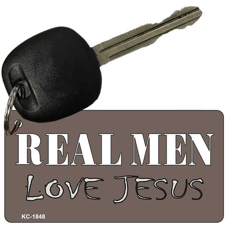 Real Men Novelty Aluminum Key Chain KC-1848