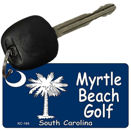 Myrtle Beach Golf Novelty Aluminum Key Chain KC-184