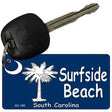 Surfside Beach Novelty Aluminum Key Chain KC-185