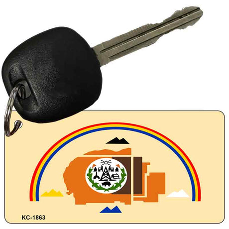 Navajo Novelty Aluminum Key Chain KC-1863