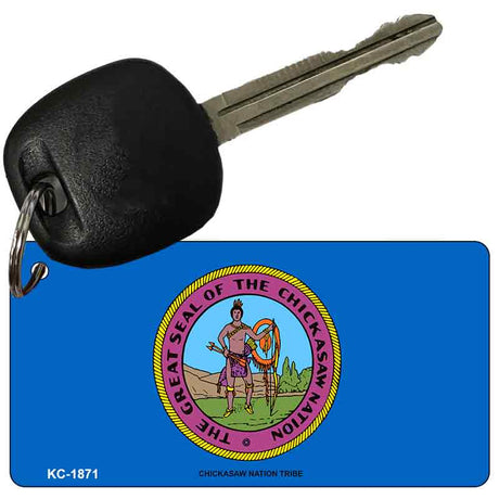 Chickasaw Nation Tribe Novelty Aluminum Key Chain KC-1871