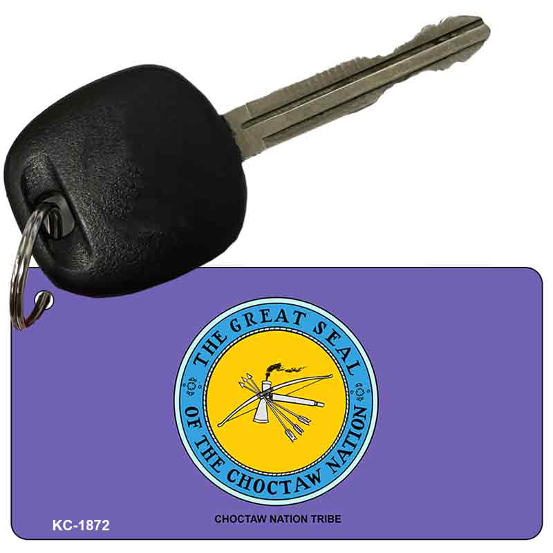 Choctaw Nation Tribe Novelty Aluminum Key Chain KC-1872