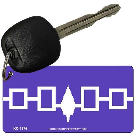 Iroquois Confederacy Tribe Novelty Aluminum Key Chain KC-1876