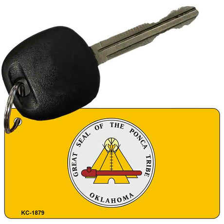 Ponca Tribe Novelty Aluminum Key Chain KC-1879