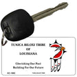 Tunica Biloxi Tribe Novelty Aluminum Key Chain KC-1882