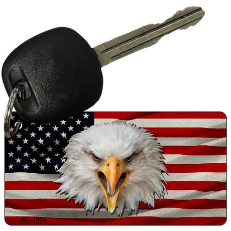 Eagle Head Novelty Aluminum Key Chain KC-1903