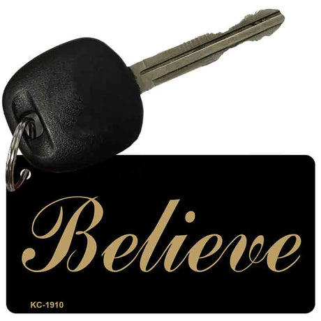 Believe Novelty Aluminum Key Chain KC-1910