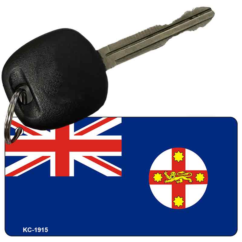 New South Wales Flag Novelty Aluminum Key Chain KC-1915