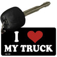 Love My Truck Novelty Aluminum Key Chain KC-191