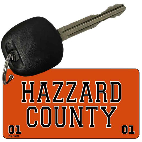 Hazard County Novelty Aluminum Key Chain KC-1926