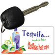 Tequila Makes Her Clothes Fall Off Novelty Metal Key Chain KC-2023