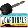 Cardinals Arizona State License Plate Tag Key Chain KC-2033