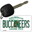 Buccaneers Florida State License Plate Tag Key Chain KC-2038