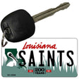 Saints Louisiana State License Plate Tag Key Chain KC-2044