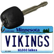 Vikings Minnesota State License Plate Tag Key Chain KC-2048