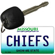 Chiefs Missouri State License Plate Tag Key Chain KC-2049