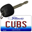 Cubs Illinois State License Plate Tag Key Chain KC-2077