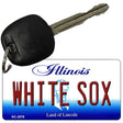 White Sox Illinois State License Plate Tag Key Chain KC-2078