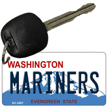 Mariners Washington State License Plate Novelty Metal Key Chain KC-2087