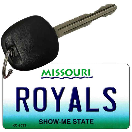 Royals Missouri State License Plate Tag Key Chain KC-2093