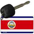 Costa Rica Flag Novelty Aluminum Key Chain KC-2155