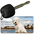 Bichon Frise Novelty Metal Key Chain KC-2158