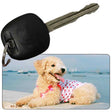 Poodle Novelty Metal Key Chain KC-2176