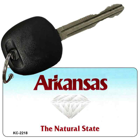 Arkansas State Blank Novelty Metal Key Chain KC-2218