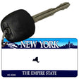 New York State Blank Novelty Metal Key Chain KC-2246