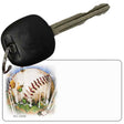 Baseball OffSet Novelty Aluminum Key Chain KC-2308