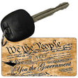 We The People Novelty Aluminum Key Chain KC-2335