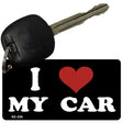 Love My Car Novelty Aluminum Key Chain KC-234