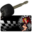 Pinup Girl Novelty Aluminum Key Chain KC-2351