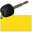 Yellow Solid Novelty Metal Key Chain