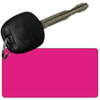 Pink Solid Novelty Metal Key Chain