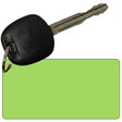 Lime Green Solid Novelty Metal Key Chain