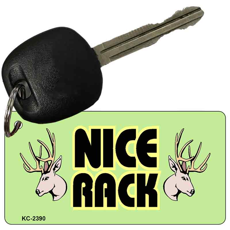 Nice Rack Novelty Aluminum Key Chain KC-2390