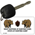 Hunting Camp Novelty Aluminum Key Chain KC-2391