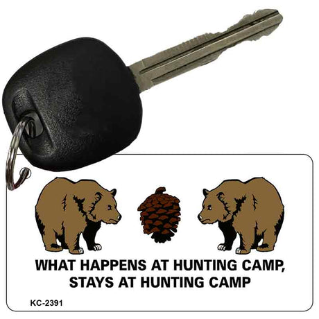 Hunting Camp Novelty Aluminum Key Chain KC-2391