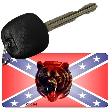 Rebel Bear Novelty Aluminum Key Chain KC-2403