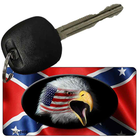 Rebel Eagle Novelty Aluminum Key Chain KC-2408