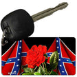 Rebel Rose Novelty Aluminum Key Chain KC-2412