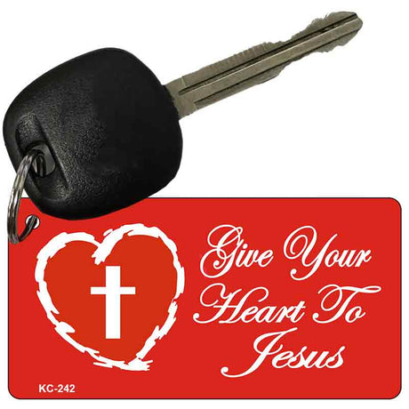 Save Heart Novelty Aluminum Key Chain KC-242