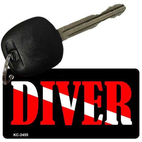 Diver Novelty Aluminum Key Chain KC-2455