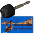 New Mexico Blue Novelty Aluminum Key Chain KC-2476